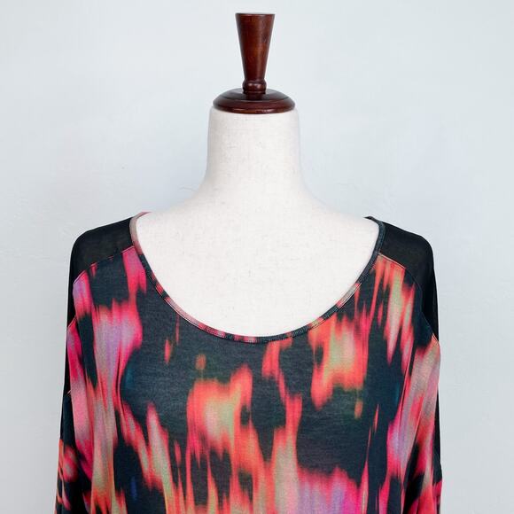 Velvet By Graham & Spencer Scoop Neck Dolman Top NWT - Picture 2 of 9